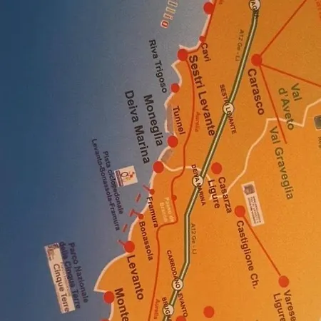 דירה Ca Marisa Tra Le 5 Terre,sestri Lev E Portofino